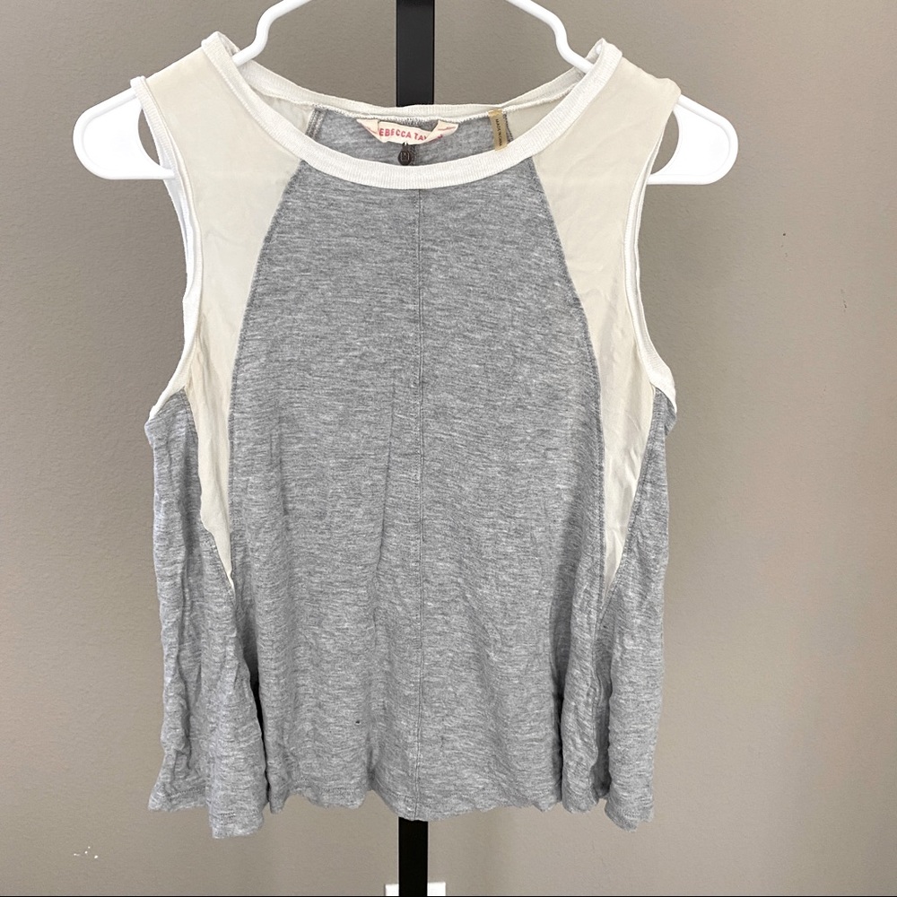 Rebecca Taylor two toned float tank top